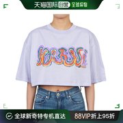 韩国直邮marney女性圆领，半袖t恤衫宽松款式thje0301p0uscv2