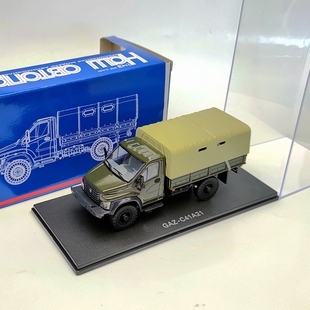 GAZ1 43卡车模型 苏联俄罗斯嘎斯卡车运输车仿真合金汽车模型玩具