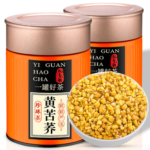 飘香韵黄苦荞(黄苦荞，)茶全珠型麦，香型荞麦茶大麦茶共500g