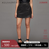 ALLSAINTS女士黑色短裤秋季时尚中腰裙裤WS036X