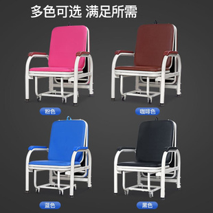 折叠陪护椅躺椅单人午休椅门诊半躺式输液椅加宽加固医院诊所用