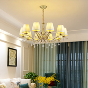 美式吊灯复古轻奢客厅卧室餐厅，水晶欧式大气，简约现代乡村田园灯具