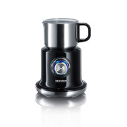 severin-德国家用感应式温度可调花式咖啡，电动搅拌打奶机器奶泡壶