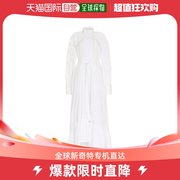 香港直邮潮奢patou女士高领泡泡袖，衬衫连衣裙