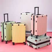 品质铝框行李箱女万向轮，20寸旅行箱男时尚，大容量密码箱24寸拉杆箱