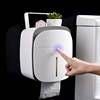 免打孔创意防水纸巾架厕纸盒卫生间纸巾盒，厕所卫生纸置物架抽纸盒