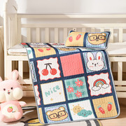 夏季婴儿床笠单件儿童婴幼儿床上用品床单新生儿宝宝小拼接床定制