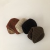 ins22冬季韩国婴儿保暖护耳加绒加厚瓜皮针织帽男女宝宝毛线帽子