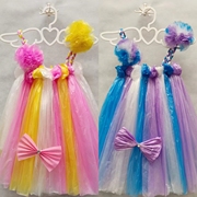 女孩儿童环保塑料袋时装秀服手工，创意diy制作幼儿园亲子走秀演出