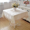 欧式茶几桌布正方形布艺蕾丝餐桌布麻将桌八仙桌布冰箱洗衣机盖布