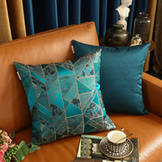 高精密提花抱枕靠垫套轻奢现代美式欧式家用客厅沙发办公室样板房