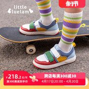 小蓝羊童鞋2-10岁春秋季儿童板鞋女童运动鞋透气男童球鞋休闲鞋子