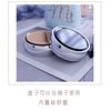韩式家用勺陶瓷配件杯盖镜面盖蓝胖子勺子礼盒调料卡通搅拌勺杯垫