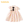 巴拉巴拉女幼中童连衣裙，夏装时尚洋气气质，甜美风蝴蝶结公主裙