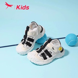红蜻蜓男女童鞋2024夏季包头运动凉鞋户外休闲鞋