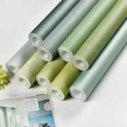 浅绿色灰绿墨绿薄荷绿色系，墙纸北欧复古绿纯色素色壁纸果绿色草绿