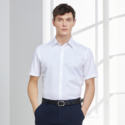 雅戈尔旗下ceo男士短袖衬衫，夏季商务休闲免烫，短衬衫4682