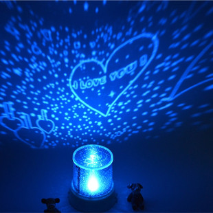 q10创意led星空投影灯仪圣诞，灯发光玩具氛围灯新奇特电子产品