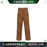 香港直邮Palm Angels 豹纹运动裤 PMCJ021S24FAB002
