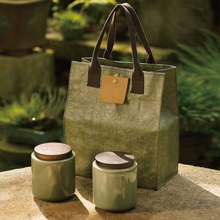 春茶绿茶陶瓷罐加杯子，茶叶包装盒空，礼盒蒙顶甘露碧螺春礼盒装空盒
