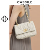 cassile卡思乐包包女士2024小香风，单肩斜挎小方包菱格链条包