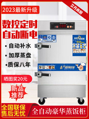 蒸饭柜商用全自动电蒸箱家用小型蒸饭车米饭馒头数控定时自动断电