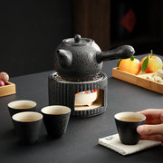 围炉煮茶室内家用小火炉，两用碳炉酒精温，茶炉茶具全套户外便携茶炉