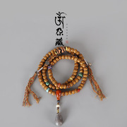 一物一图老星月菩提子，108颗念珠西藏天珠，手串男女藏式佛珠手串
