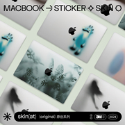SkinAT 适用于MacBook创意保护膜 苹果笔记本电脑透明创意膜 防油防水防刮贴纸
