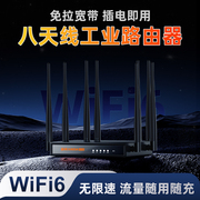 免拉宽带随身wifi20245g无线路由器wifi6移动高速双频工业级cpe家用网络，企业上网神器全网通插卡无限流量