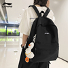 李宁双肩包男书包女大容量，篮球运动高中学生户外旅行徒步电脑背包