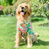 大狗狗衣服薄款夏季衬衫夏威夷沙滩风衬衣夏天金毛中型大型犬夏装