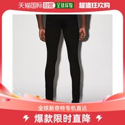 香港直邮AMIRI 男士黑色破洞牛仔裤 PF22MDS028-023