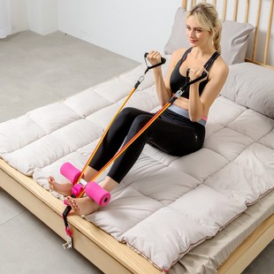 床上仰卧起坐辅助器宿舍健卷腹收腹吸盘式瑜伽健身器材家用固定脚