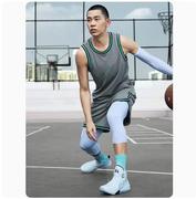 李宁cba专业篮球服2024夏季男子休闲排湿速干比赛套装aatu019