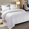 酒店宾馆床上四件套被套被子枕芯六件套民宿风白色床单三件套床笠