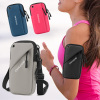 跑步手臂包多功能手机包穿皮带，背包运动健身防水大容量男女手机袋