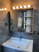 宜家莱索LED壁灯卧室浴室镜前灯化妆灯现代简约北欧风