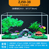 30cm-1.5米鱼缸装饰造景，套餐仿真水草水族箱，布景假山彩石小桥摆件