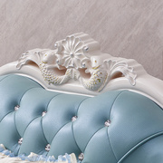 厂欧式布艺沙发组合客厅大小户型，实木科技布沙发(布沙发)转角贵妃欧式沙新