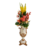 欧式落地大花瓶插居套装高档x仿真花，假花花艺客厅花饰摆件家装饰