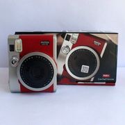 富士拍立得mini90相机迷你90/40一次成像复古照相机套装含相纸