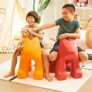 创意凳子可爱卡通凳趣味儿童椅家用客厅网红动物座椅小猫造型坐凳