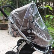 宝宝推车雨罩婴儿车伞车雨罩童车防风罩防雨罩量大定制