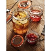 英国Kilner密封罐无铅玻璃食物储存罐泡菜腌制瓶果酱瓶柠檬蜂蜜罐