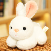 可爱小白兔毛绒玩具女孩公仔迷你兔子陪睡玩偶儿童安抚布娃娃抱睡