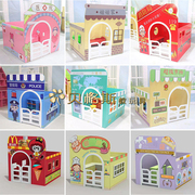 幼儿园娃娃家木制游戏屋房子儿童区角扮演过家家室内小屋医院玩具
