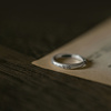 念一《渡》西藏六字真言经文，纯银s925情侣戒指，男女款戒指990足银