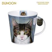 猫咪陶瓷英国骨瓷马克杯大容量咖啡杯可爱杯子创意水杯