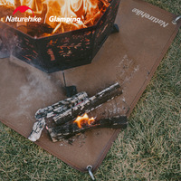 挪客玻纤防火垫便携户外露营野餐，烧烤阻燃耐高温隔热垫